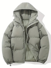 Women's Puffer Jacket -Pockets