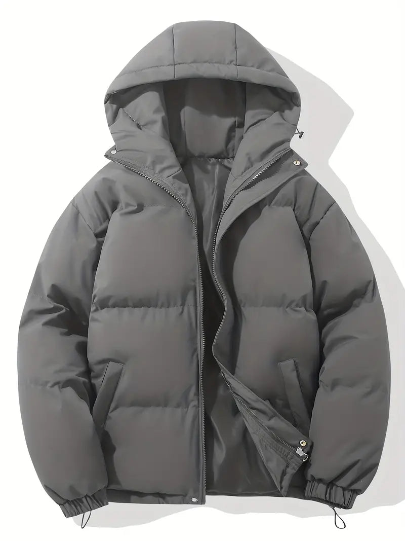 Women's Puffer Jacket -Pockets