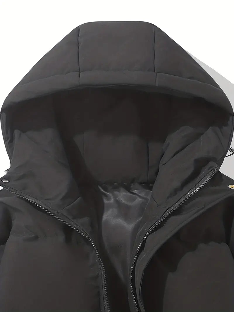 Women's Puffer Jacket -Pockets
