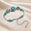 Exquisite Butterfly Bead Bracelet