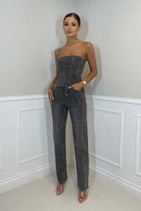 Jessy | Glitter Set in Grey