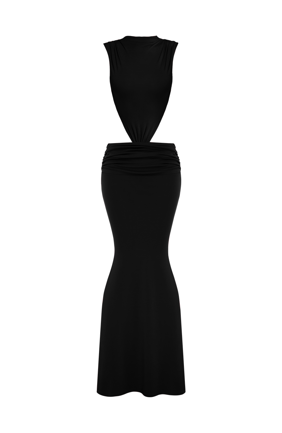 April Maxi Dress – Black