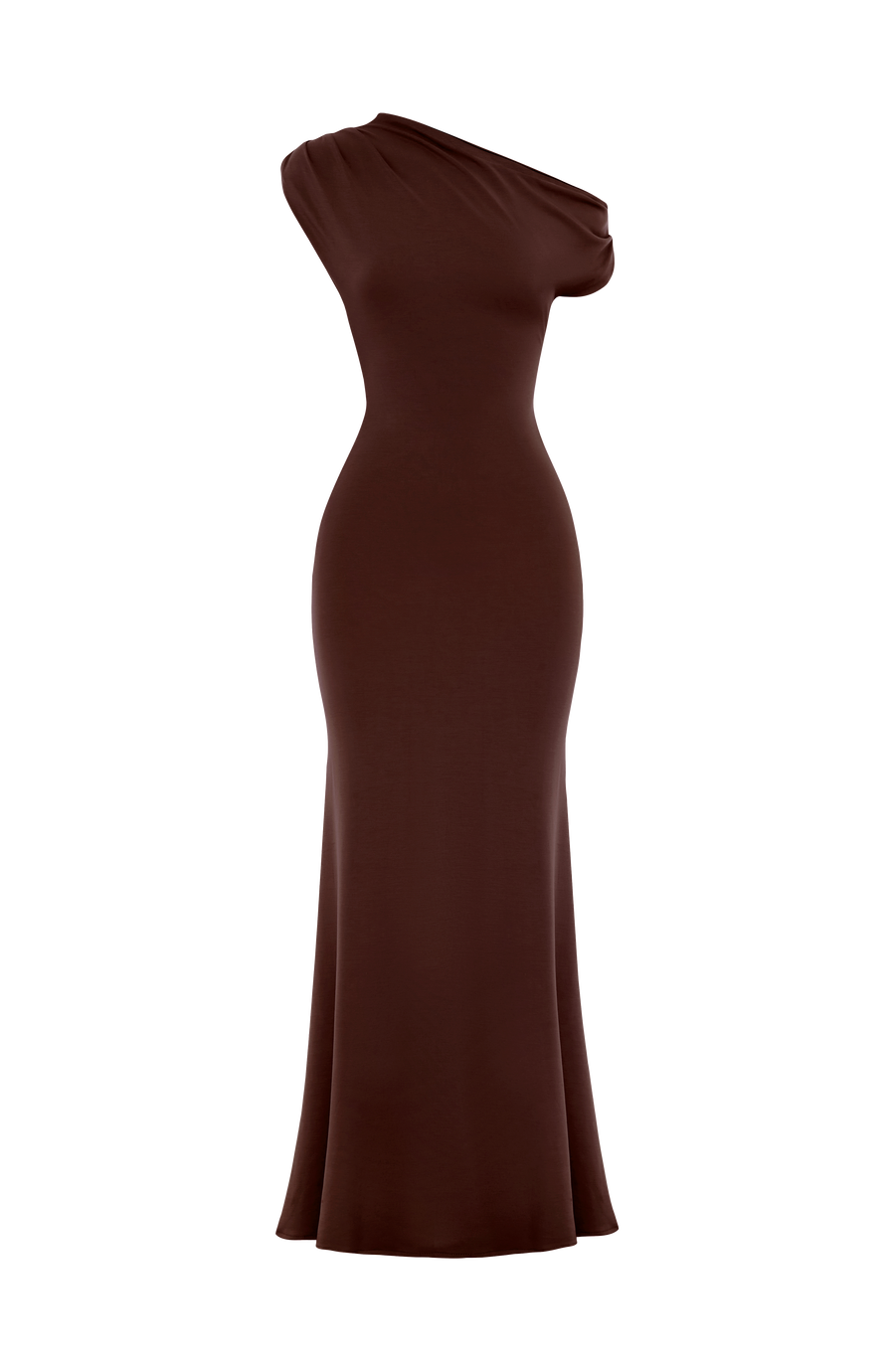 Tiffany Maxi Dress – Plum Brown