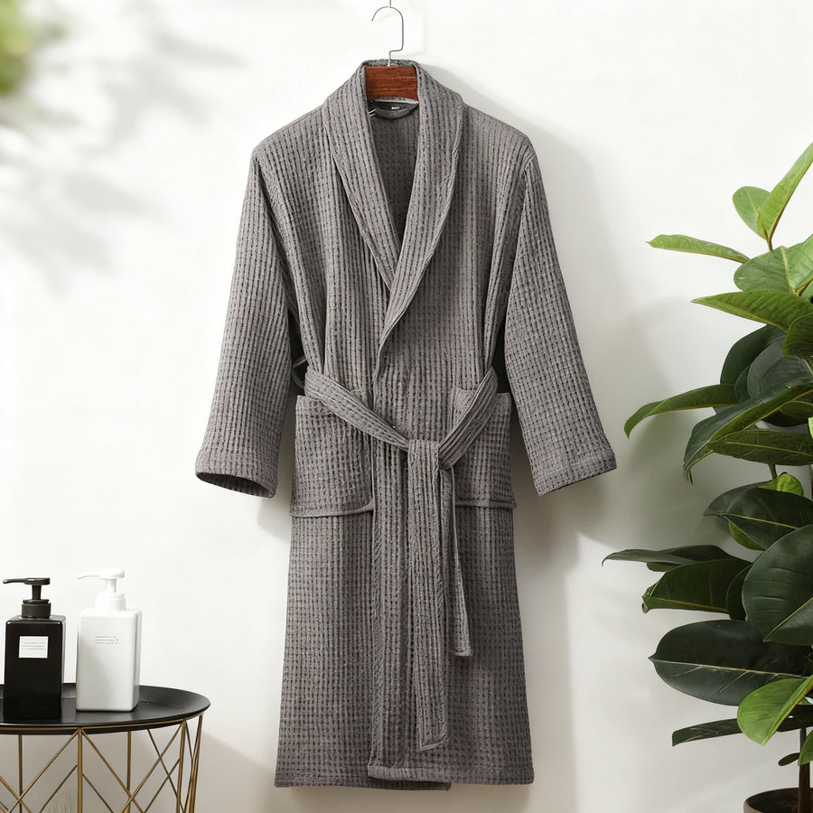 Marie | Women's Spring Waffle Lounge Robe