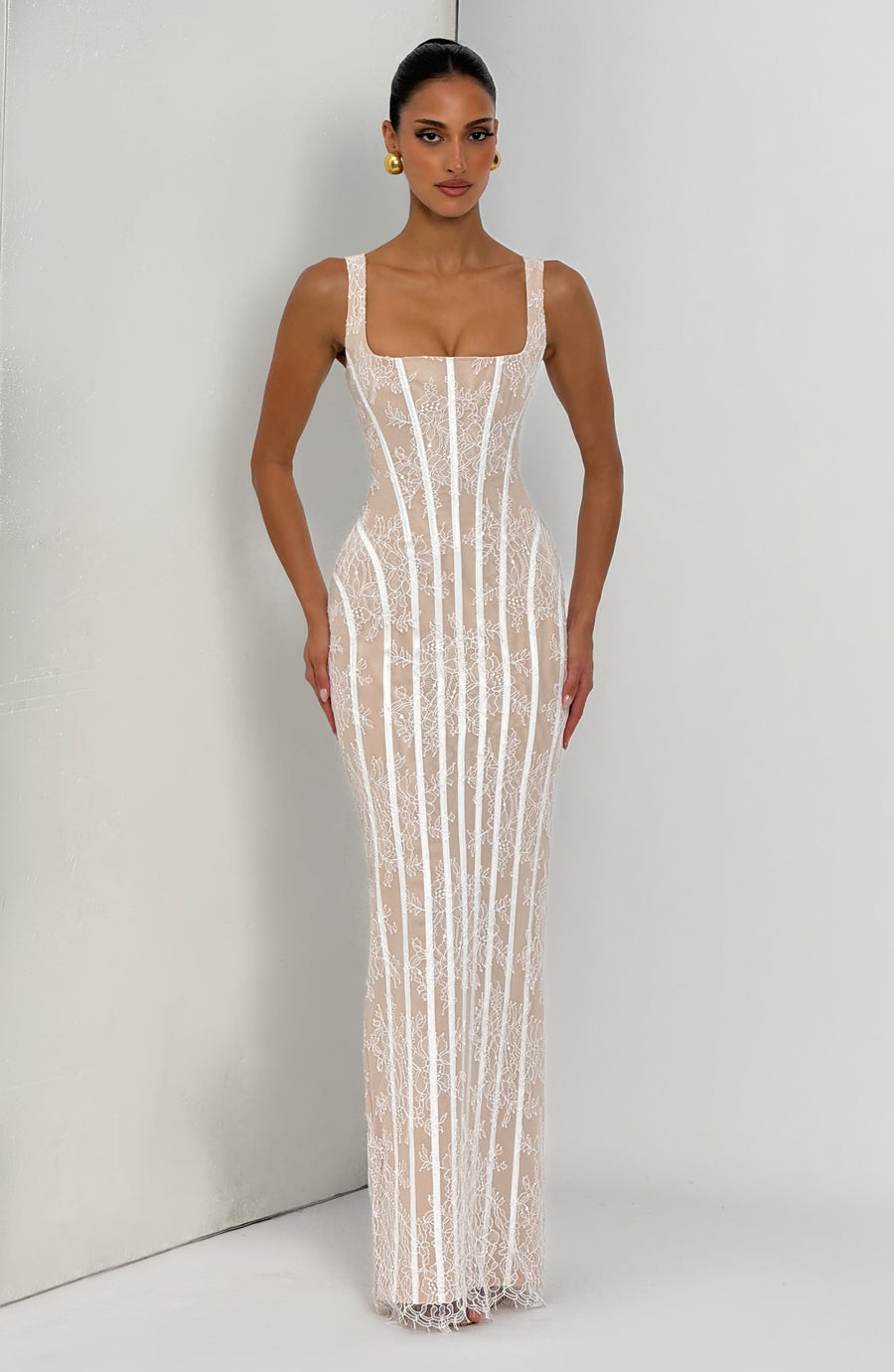 Jordan Maxi Dress – Ivory