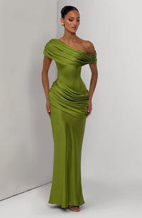 Ilse Maxi Dress – Olive