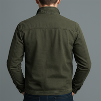 Men's Bomber Jacket Stand Collar