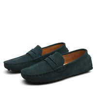 Yeshua | Men's Italian Style Suede Loafers