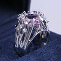 Prestigious Pink Stone Ring