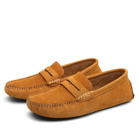 Yeshua | Men's Italian Style Suede Loafers