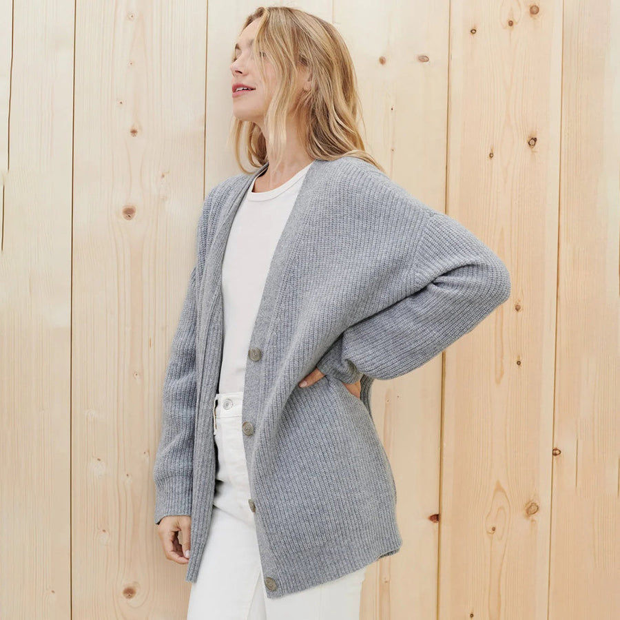 Sarah | Women's Classic Button Knit Cardigan