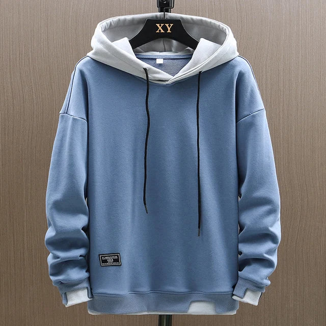 Jens | Men's Two-Tone Casual Sweater Hoodie