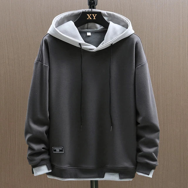 Jens | Men's Two-Tone Casual Sweater Hoodie