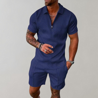 Daniel | Men's Stylish Zip Polo Set