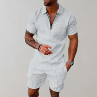Daniel | Men's Stylish Zip Polo Set
