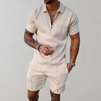 Daniel | Men's Stylish Zip Polo Set