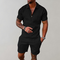 Daniel | Men's Stylish Zip Polo Set