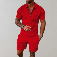 Daniel | Men's Stylish Zip Polo Set