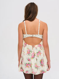 Amandine Silk Mini Dress