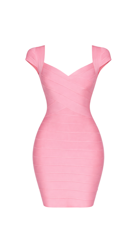 ALAIA BANDAGE MINI DRESS
