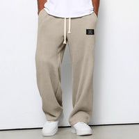 Men's Joggers Waffle Knit Relaxed Fit