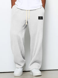 Men's Joggers Waffle Knit Relaxed Fit