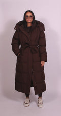CARMEN | LONG BELTED PUFFER COAT