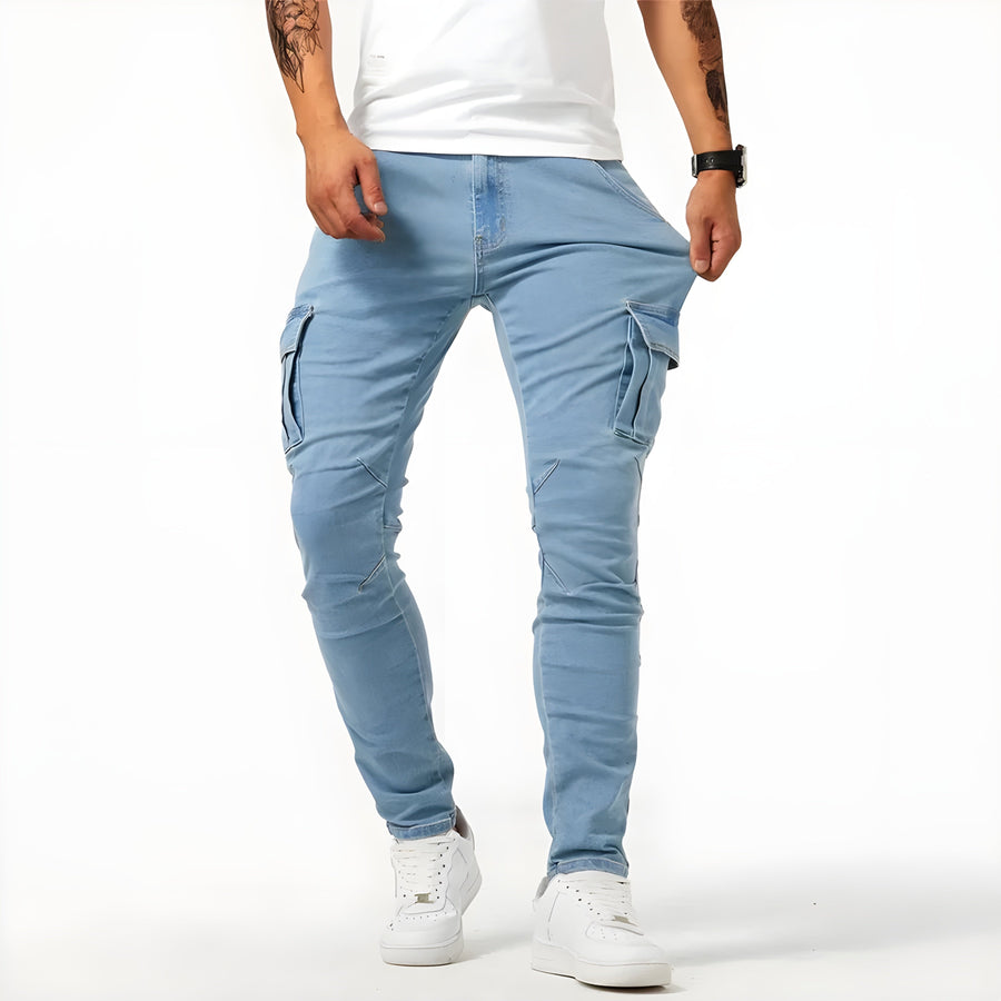 Samuel | Men's Stretch Cargo Jeans