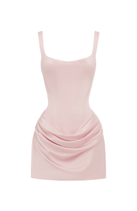 Eleanor Mini Dress – Blush