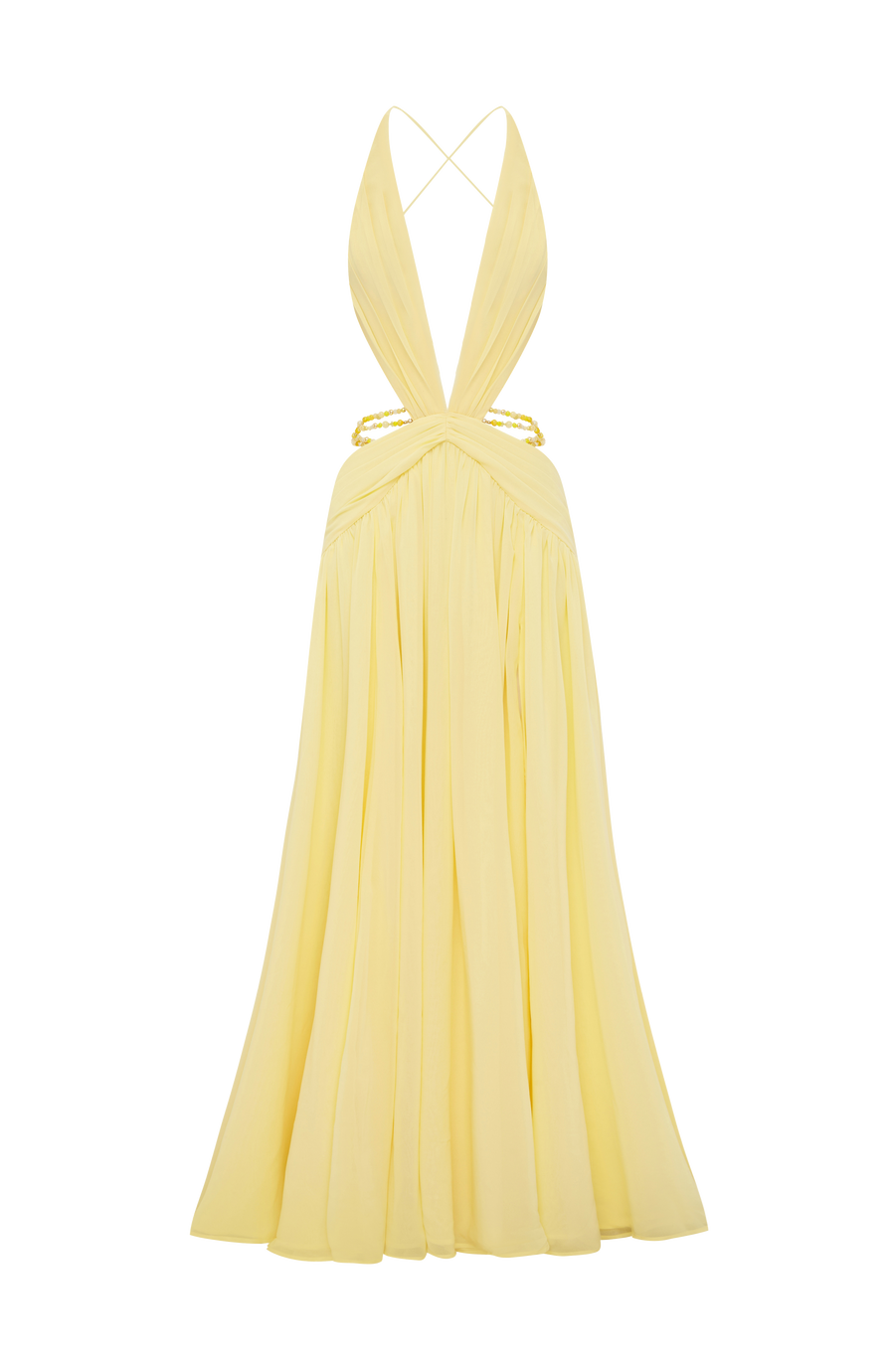 Lulu Maxi Dress – Lemon