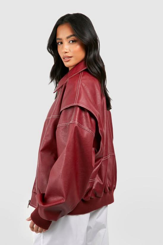 ISABEL | OVERSIZED LEATHER JACKET