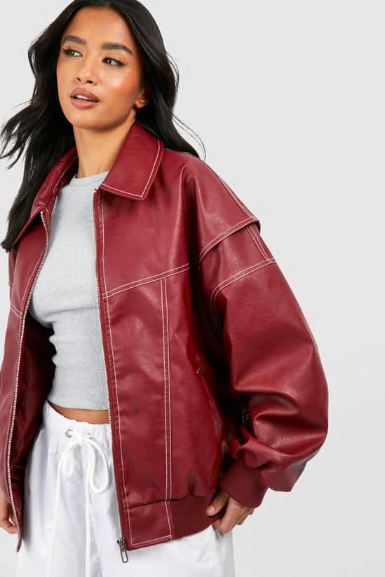 ISABEL | OVERSIZED LEATHER JACKET