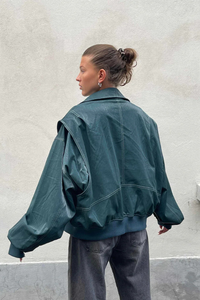 ISABEL | OVERSIZED LEATHER JACKET