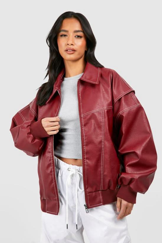 ISABEL | OVERSIZED LEATHER JACKET