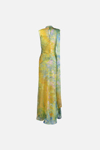 Iris Silk Maxi Dress