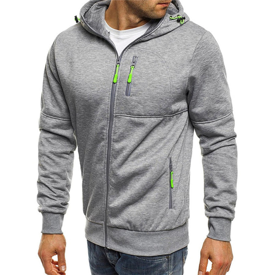Thomas | Men's Casual Zip-Up Hooded Jacket