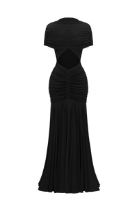Olympia Maxi Dress – Black