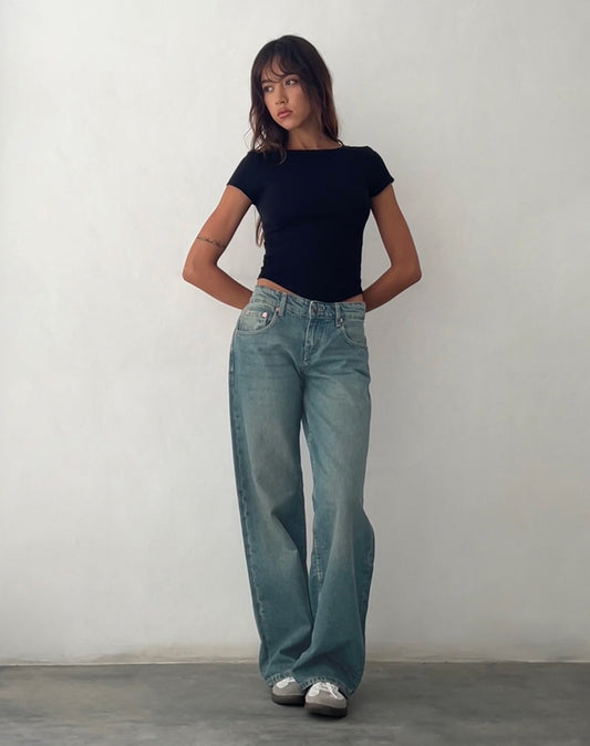 ARIELLA LOW RISE JEANS