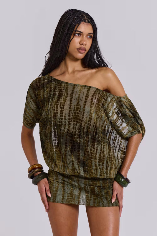 NOIR DESIRE BACKLESS MINI DRESS