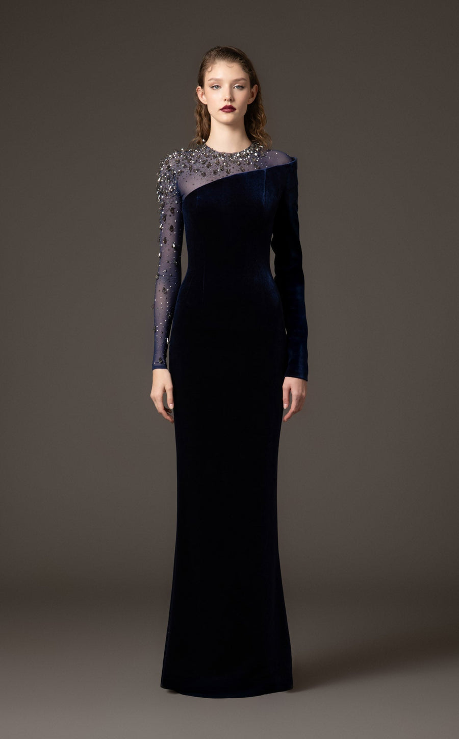 Celeste Satin A-Line Dress