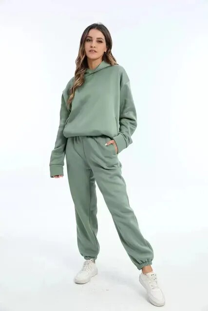 Leonie | Women's Casual Hoodie and Jogger Set
