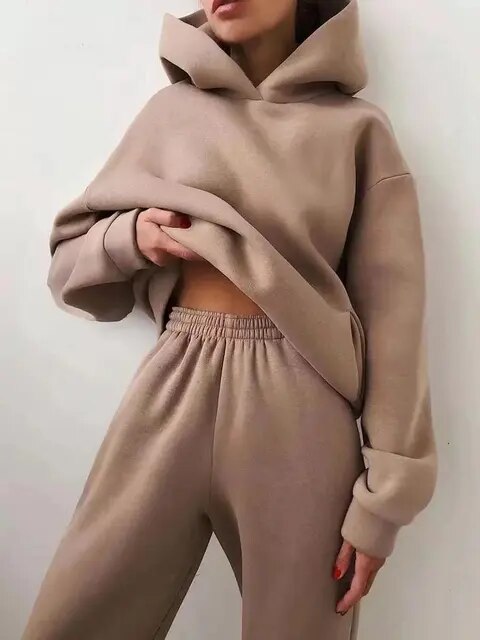 Leonie | Women's Casual Hoodie and Jogger Set