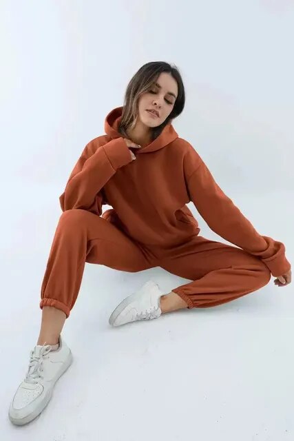 Leonie | Women's Casual Hoodie and Jogger Set