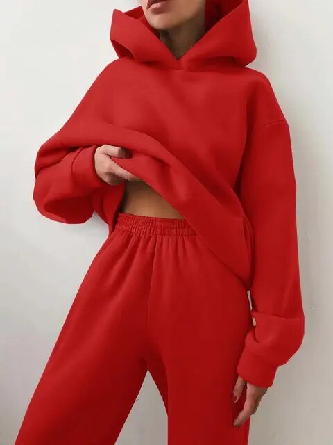 Leonie | Women's Casual Hoodie and Jogger Set