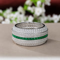 Dual Tone Zirconia Ring