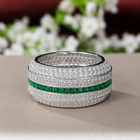 Dual Tone Zirconia Ring
