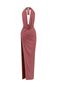 Irene Maxi Dress – Rose Brown