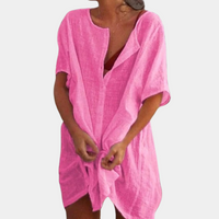 Lydia | Women's Button-Down Shirt Dress