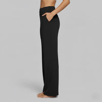 Veronika | Women's Comfortable Wide Leg Stretch Lounge Trousers