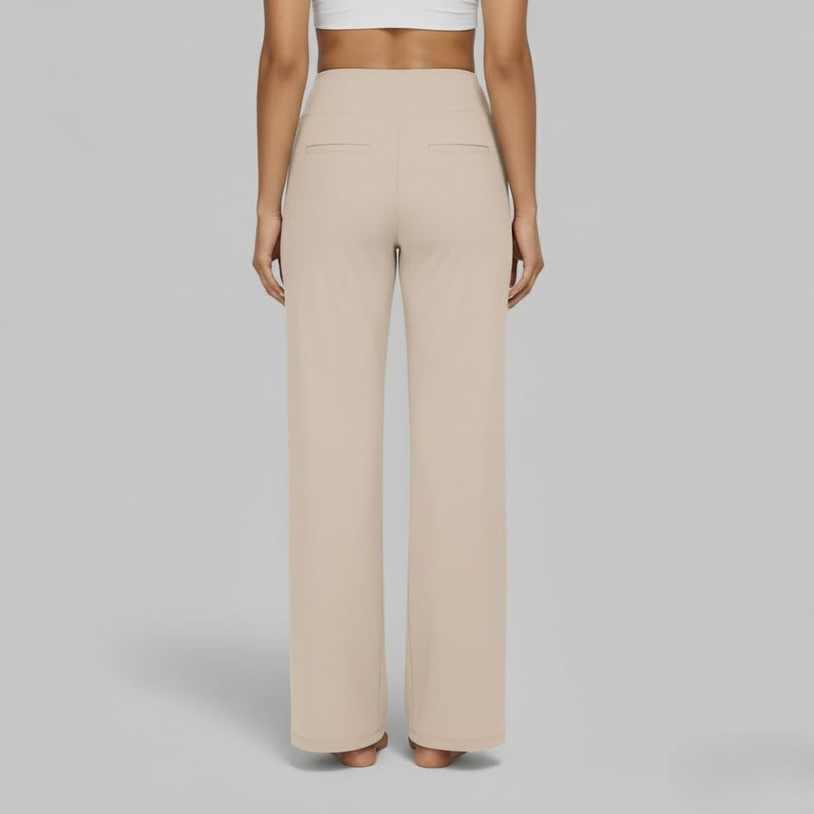 Veronika | Women's Comfortable Wide Leg Stretch Lounge Trousers